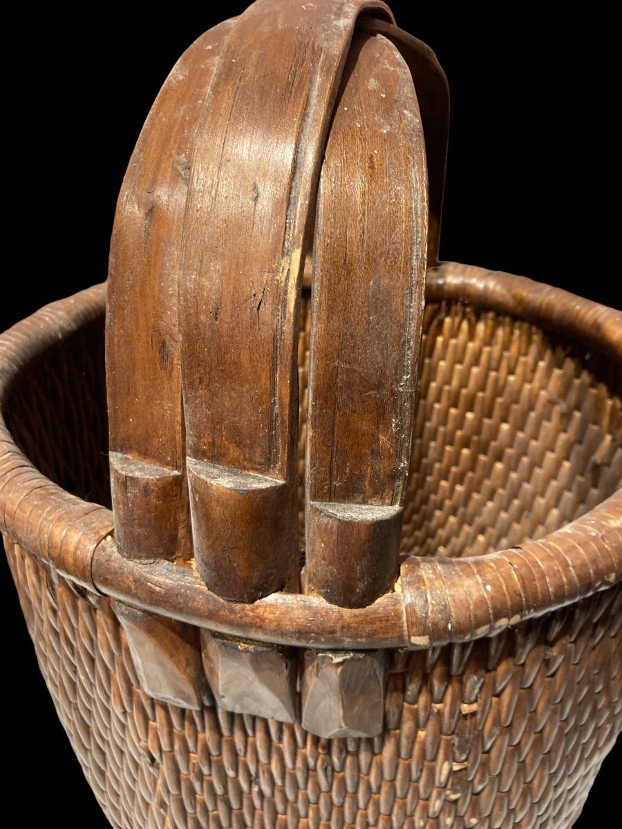 19th Century China Basket-photo-3