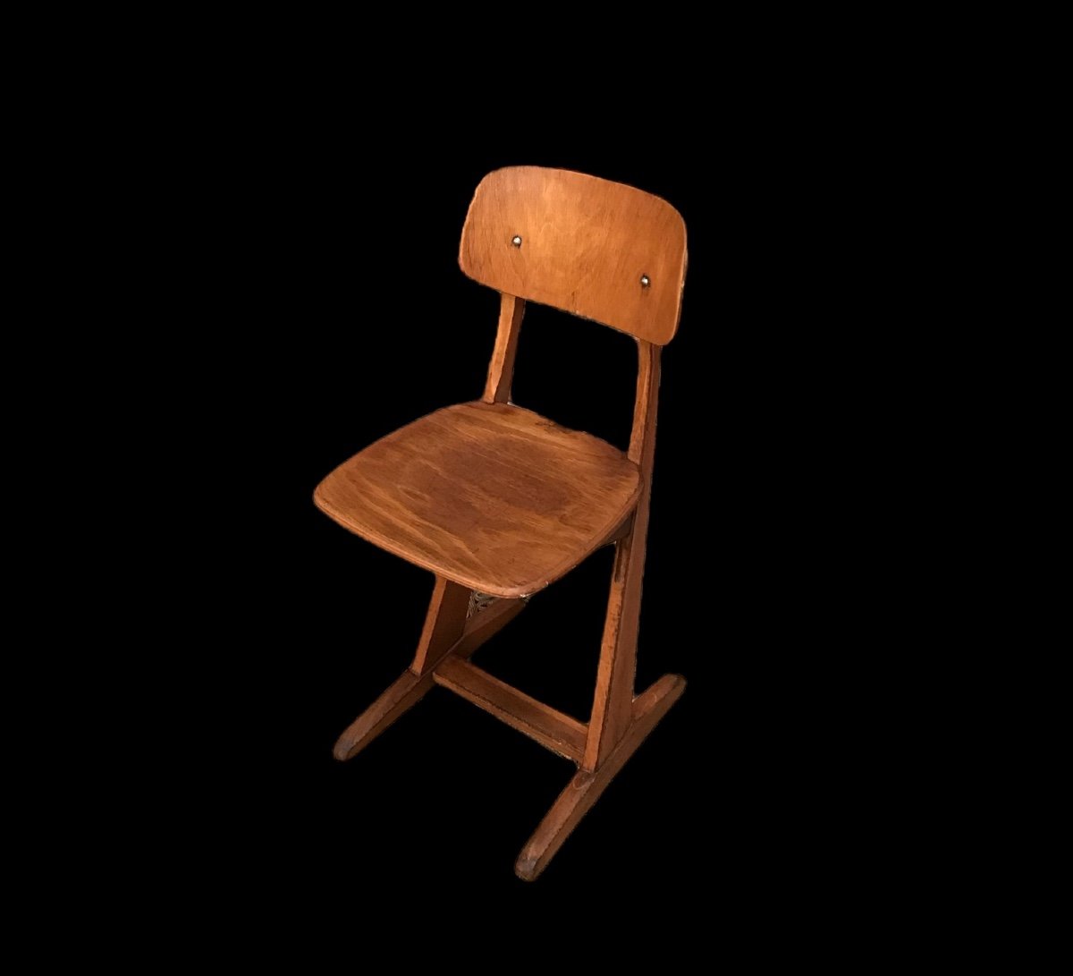 Pair Of School Chairs After Casala 1960