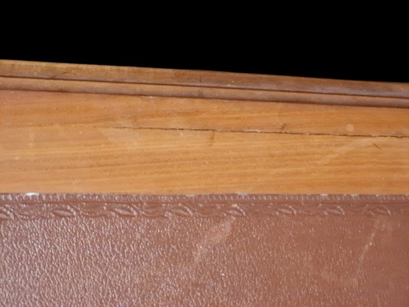 Art Nouveau Style Cherry Wood Desk-photo-2