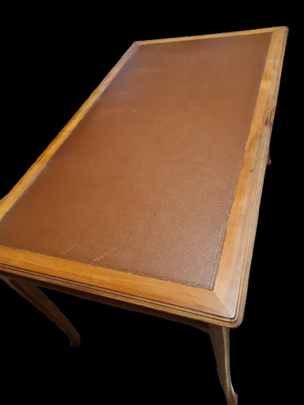 Art Nouveau Style Cherry Wood Desk-photo-3