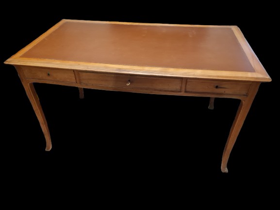 Art Nouveau Style Cherry Wood Desk