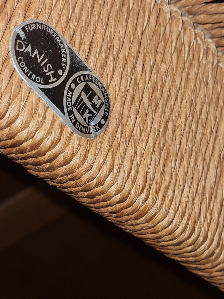 4 chaises ( modèle 71 ) Niels Otto Moller en Teck et une table teck-photo-3