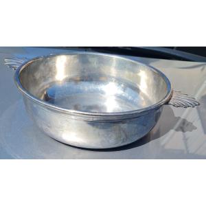 coupe  métal argenté