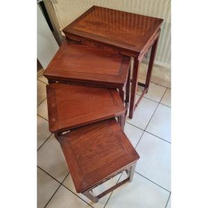 tables gigognes motifs asiatiques