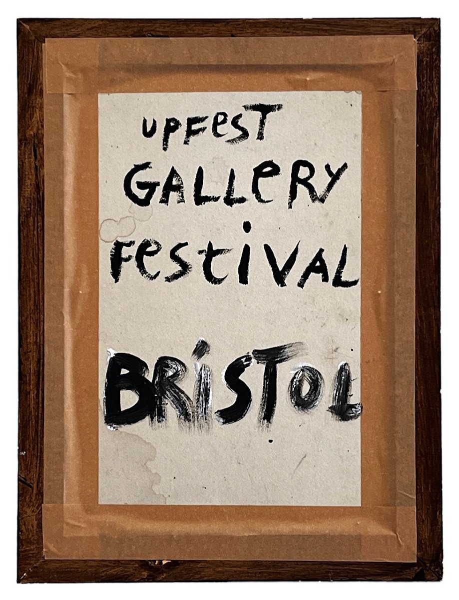 Banksy Sublime œuvre Peinte Achetée En 2017 Au Upfest Festival De Bristol-photo-1