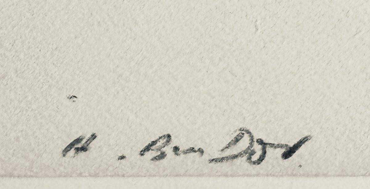 Hanna Ben Dov - Lyrical Abstraction Circa 1960 - New School Of Paris-photo-1