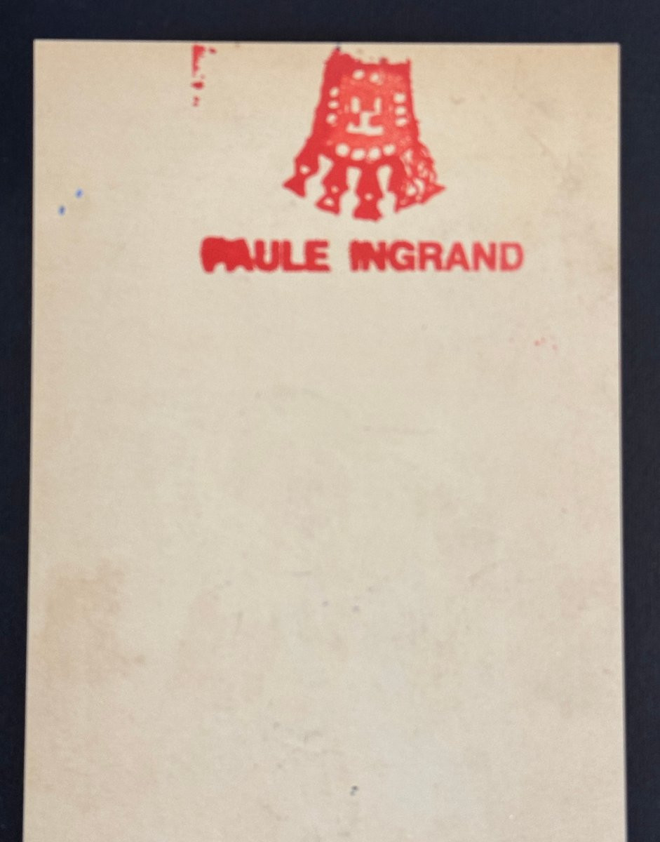 Paule And Max Ingrand - Preparatory Work In Gouache Circa 1950 Ste Madeleine-photo-3