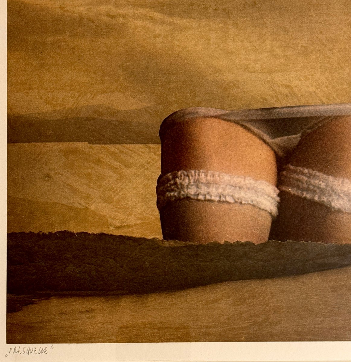 Roman Cieślewicz (1930-1996) — « Presqu’elle », 1976 | Collage / photomontage original signé-photo-4