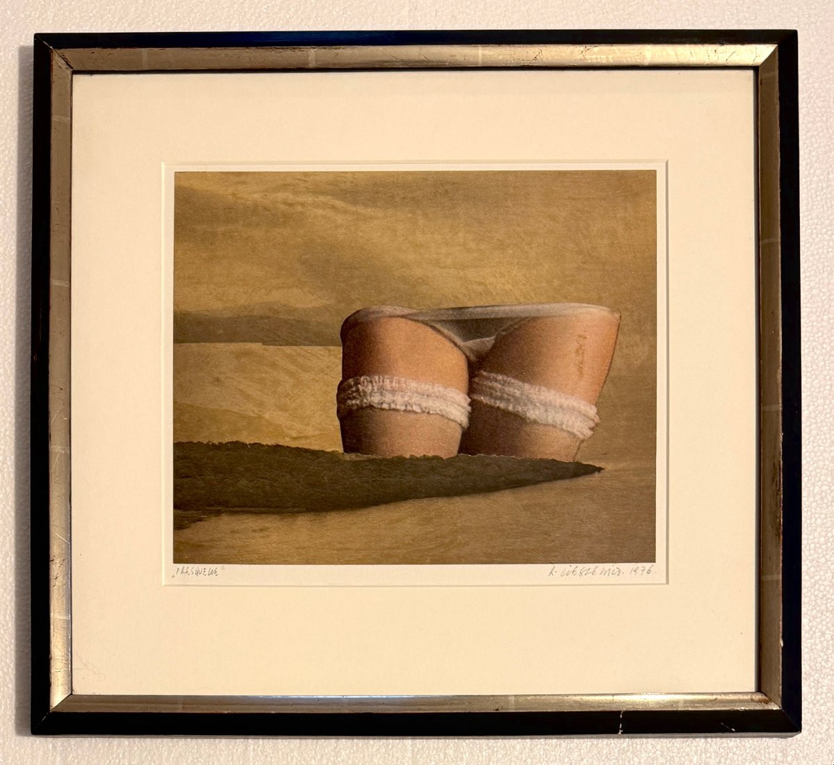 Roman Cieślewicz (1930-1996) — « Presqu’elle », 1976 | Collage / photomontage original signé-photo-2