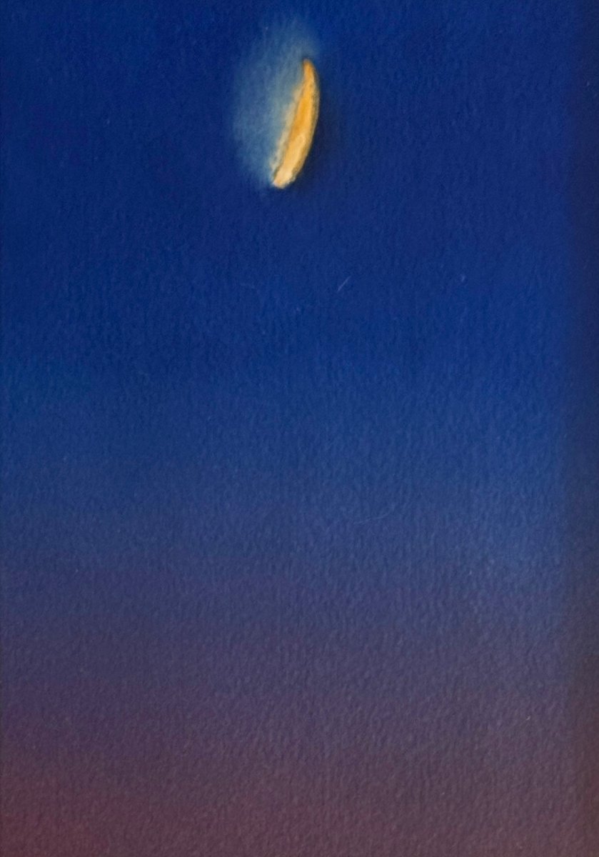 Daniel Pommereulle - Rare aquarelle de 1979 - Objet du couchant 