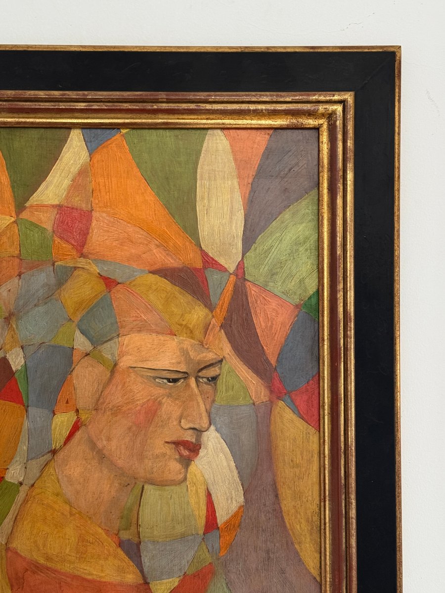 Bol Biegas (1877–1954), *spherical Portrait Of A Woman*, 1918–1925 – Galerie Girard In Paris-photo-3