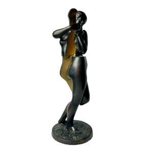 Magnificent Bronze Entitled “sequential” With Arman Foundation Certificate