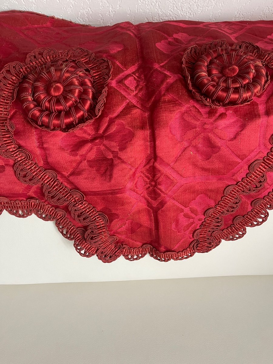 Silk Valance And Its Beautiful 19th Century Trimmings -photo-4