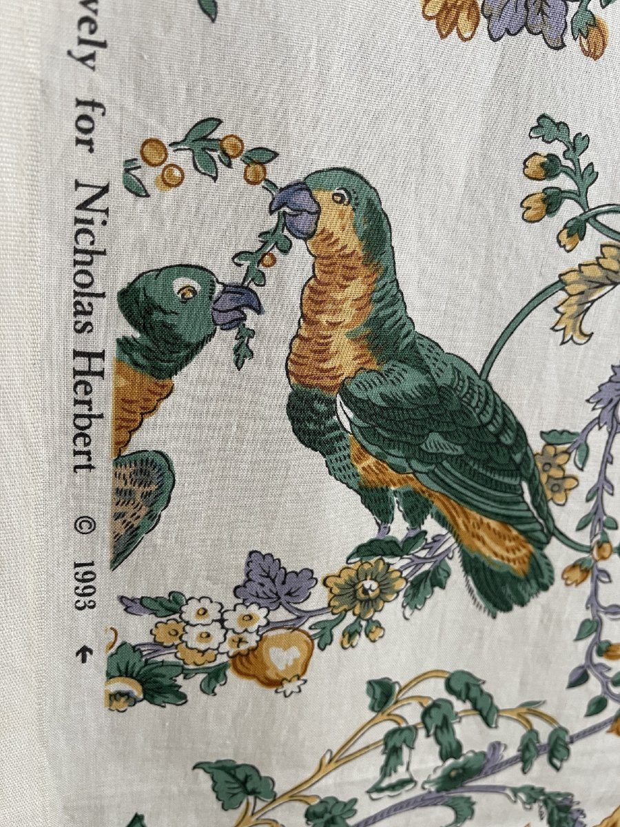 Métrage , Panneau Décoratif Vintage – "les Pêcheurs" Par Nicholas Herbert pour rideau tenture-photo-2