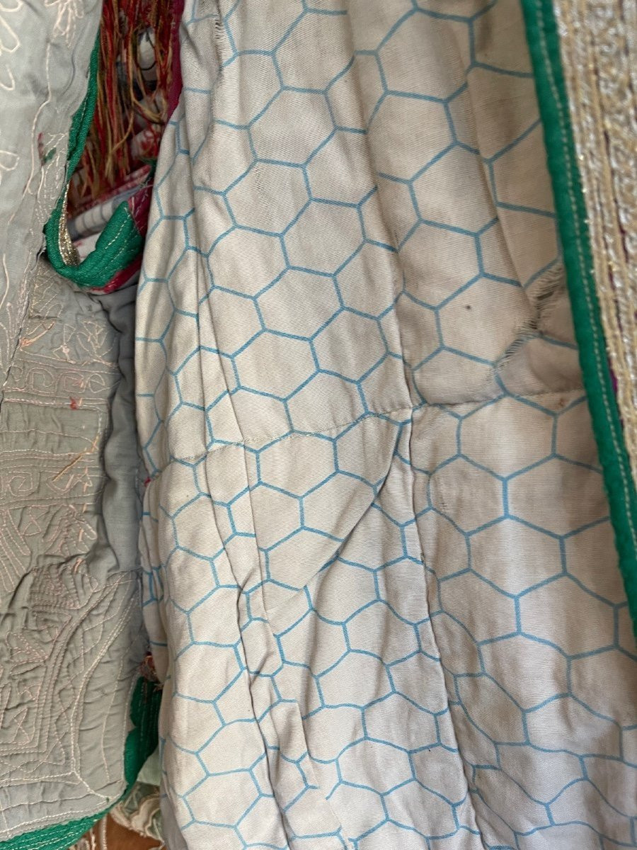 Gilet Ottoman Ancien – XIXème Siècle – Broderies Métalliques-photo-4