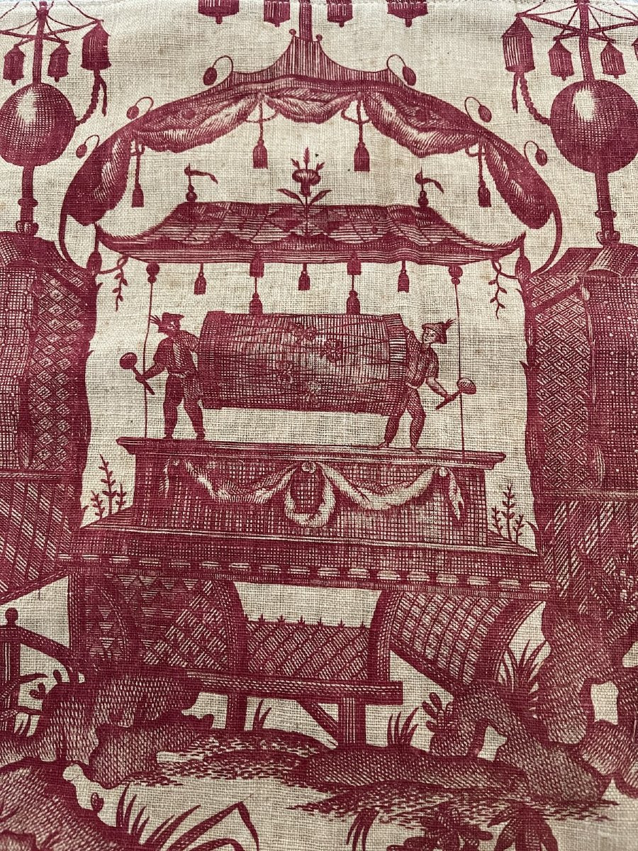 Toile de Nantes – 1815 – Éditeur Favre Petit Pierre -photo-2