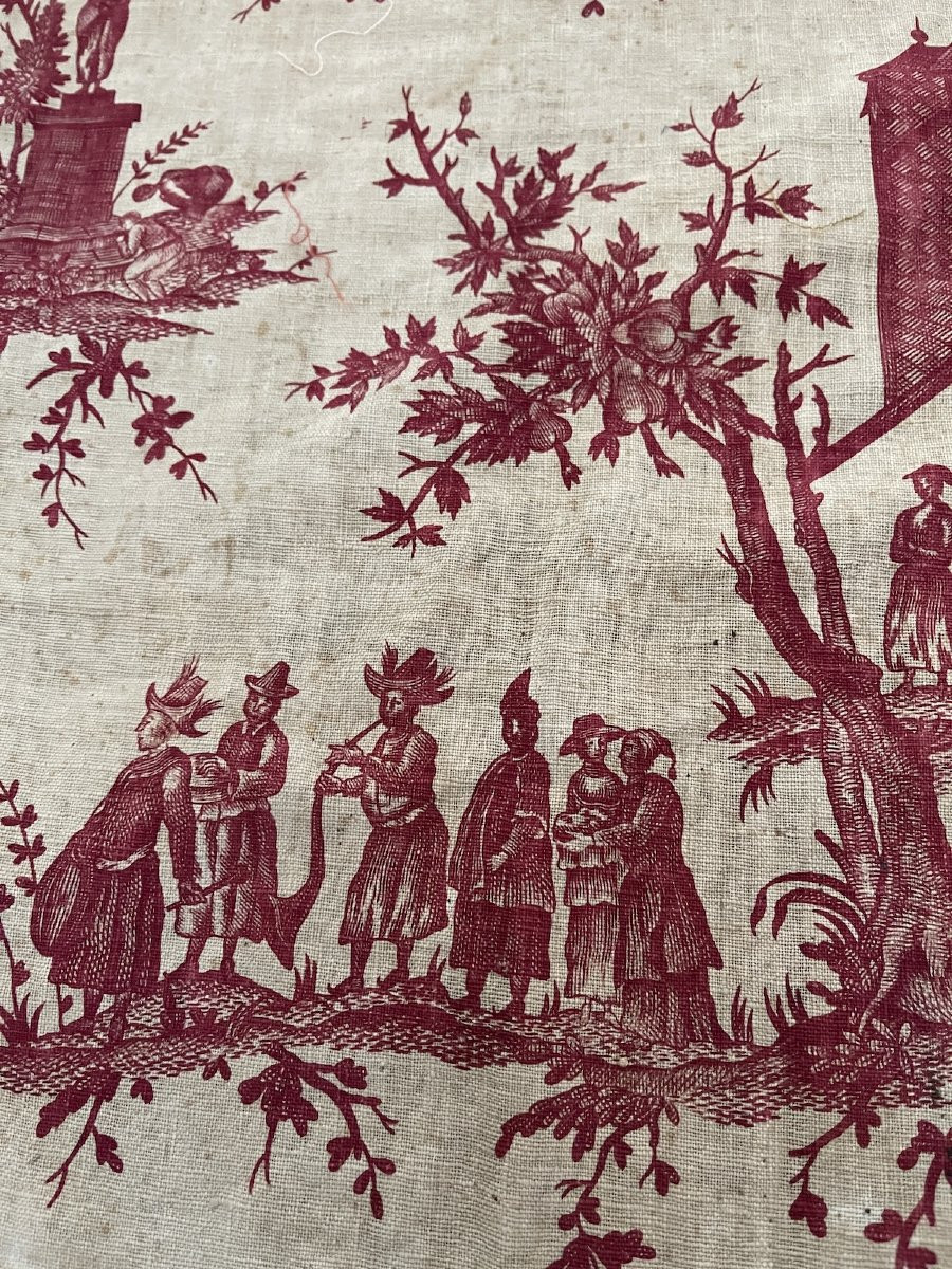 Toile de Nantes – 1815 – Éditeur Favre Petit Pierre -photo-3