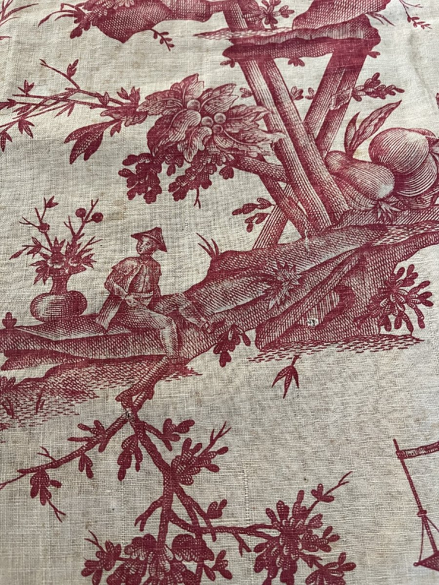 Toile de Nantes – 1815 – Éditeur Favre Petit Pierre -photo-7