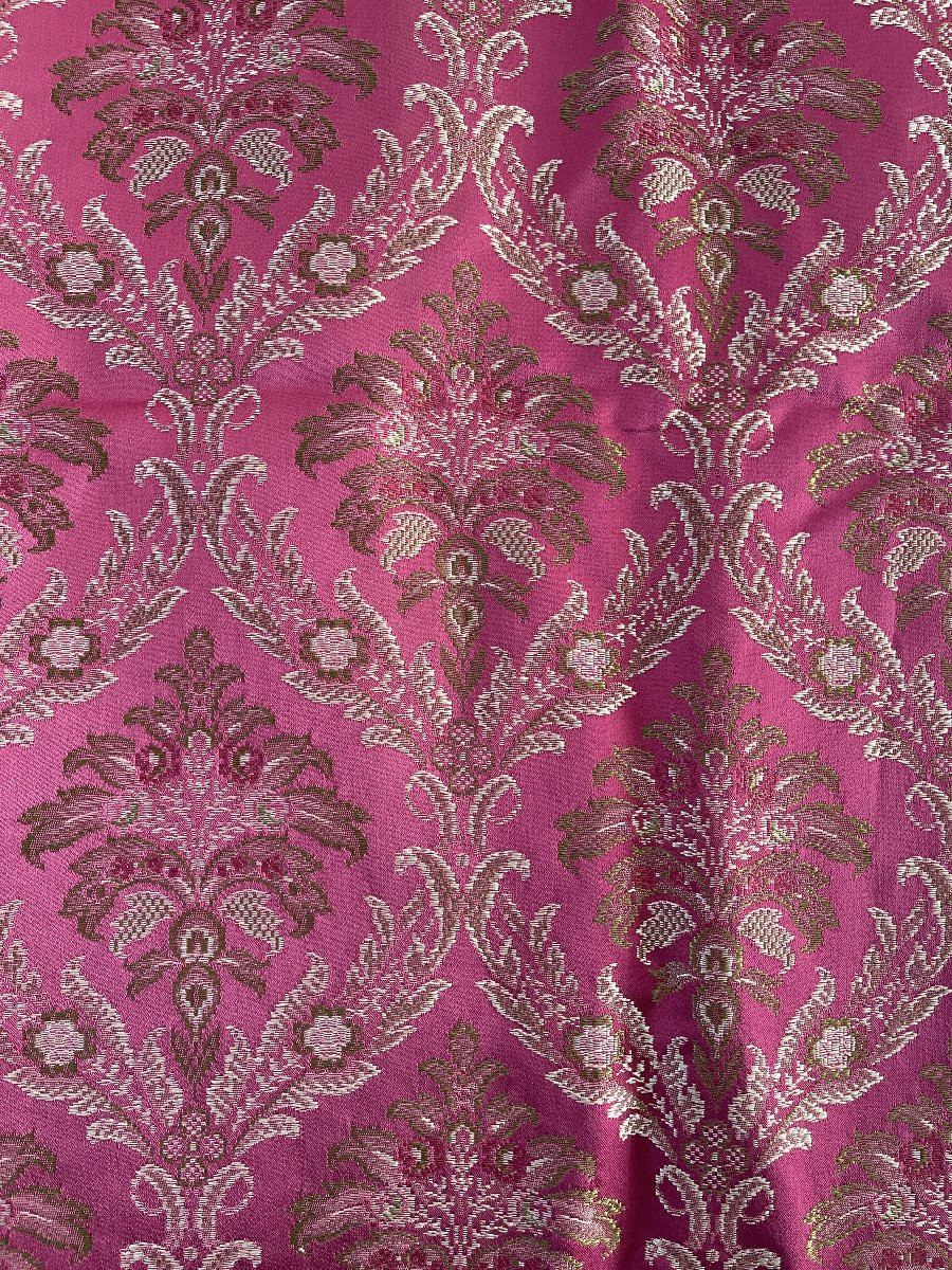 Satin Silk Curtain Or Footage -photo-3