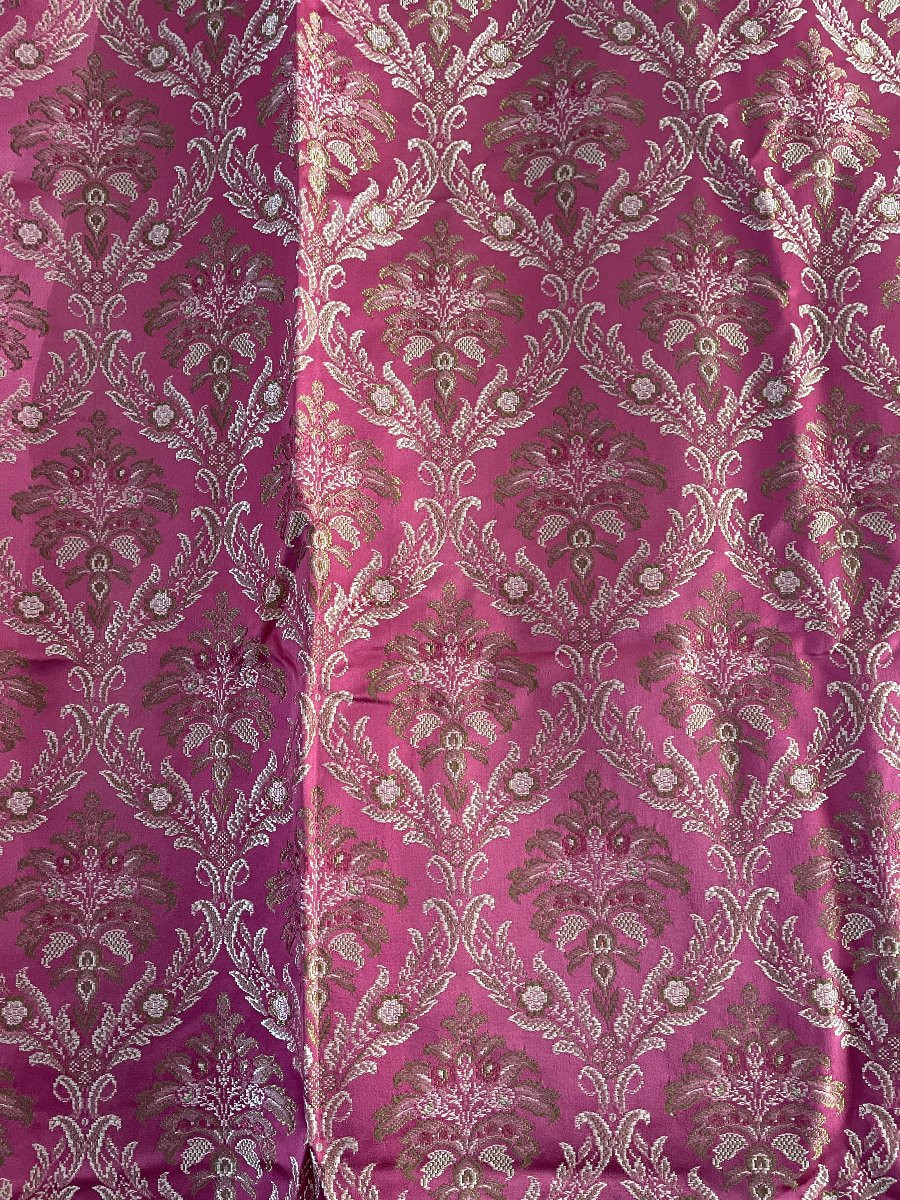Satin Silk Curtain Or Footage -photo-3