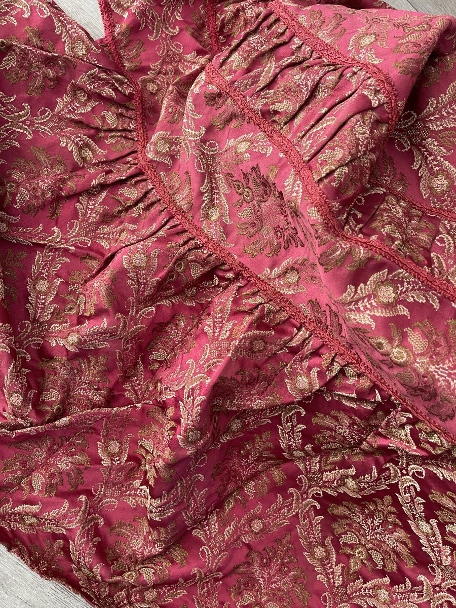 Silk Satin Bedspread With A Silky Weave-photo-4