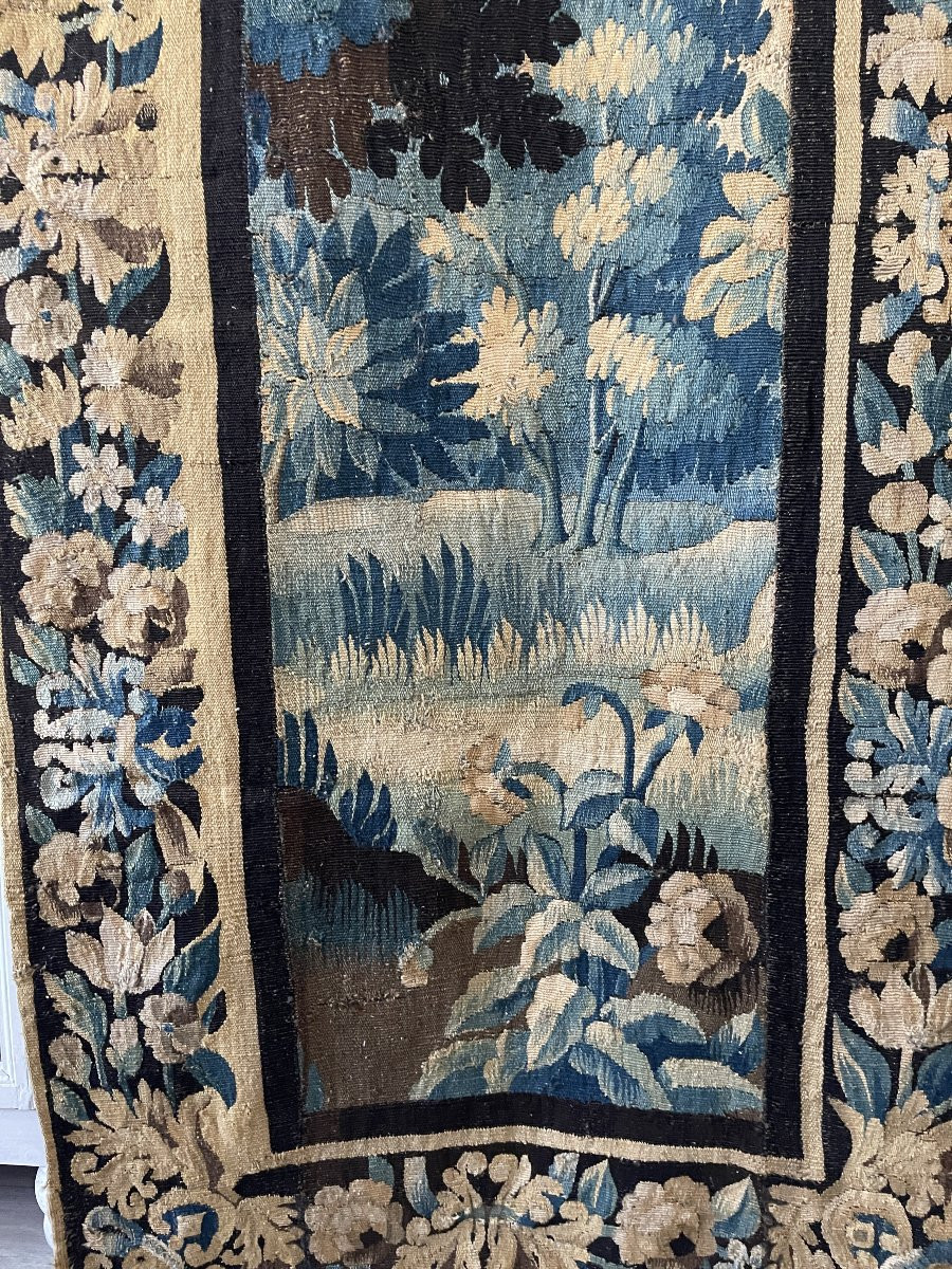 Tapisserie   Audenarde  Ancienne – Verdure – Seconde moitié du XVIIᵉ siècle-photo-7