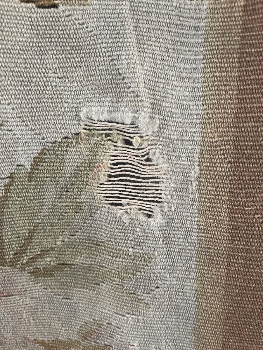 Tapisserie d'Aubusson, époque XIXᵉ siècle, décor floral -photo-4