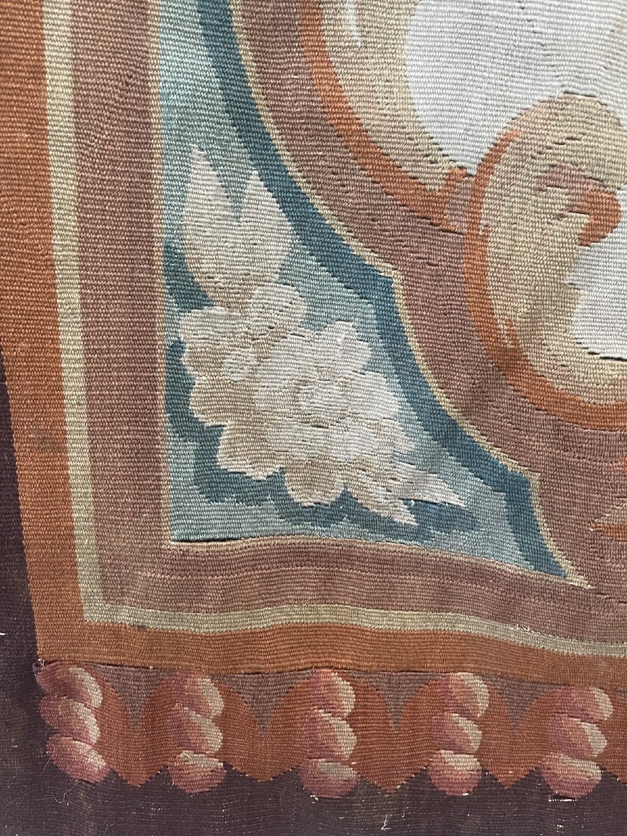 Tapisserie d'Aubusson, époque XIXᵉ siècle, décor floral -photo-4