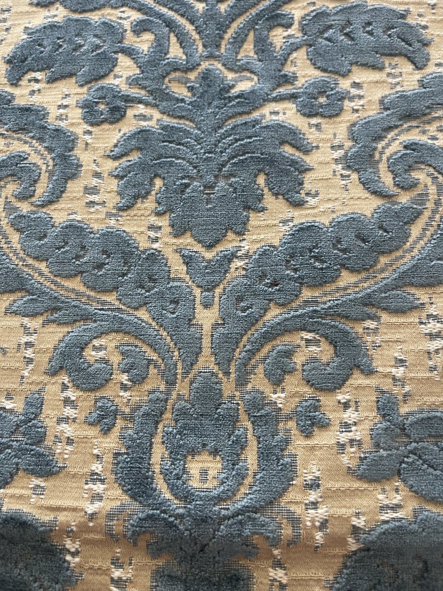 Velvet Fragment, Genoa Velvet Style – Late 19th / Early 20th Century-photo-2