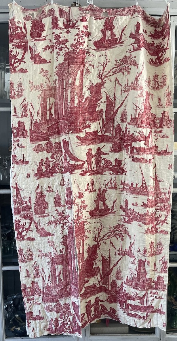 Printed Canvas With A Nautical Motif – Nantes, Circa 1780–1800