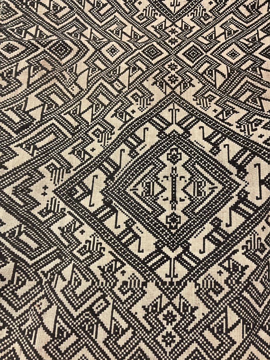 Ancien textile tribal – Laos – XIXᵉ siècle-photo-1