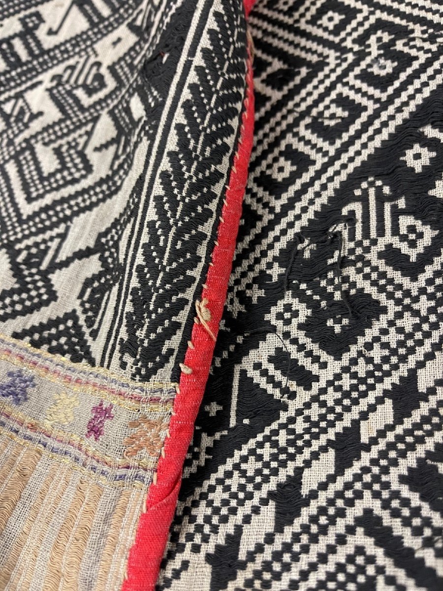 Ancien textile tribal – Laos – XIXᵉ siècle-photo-3