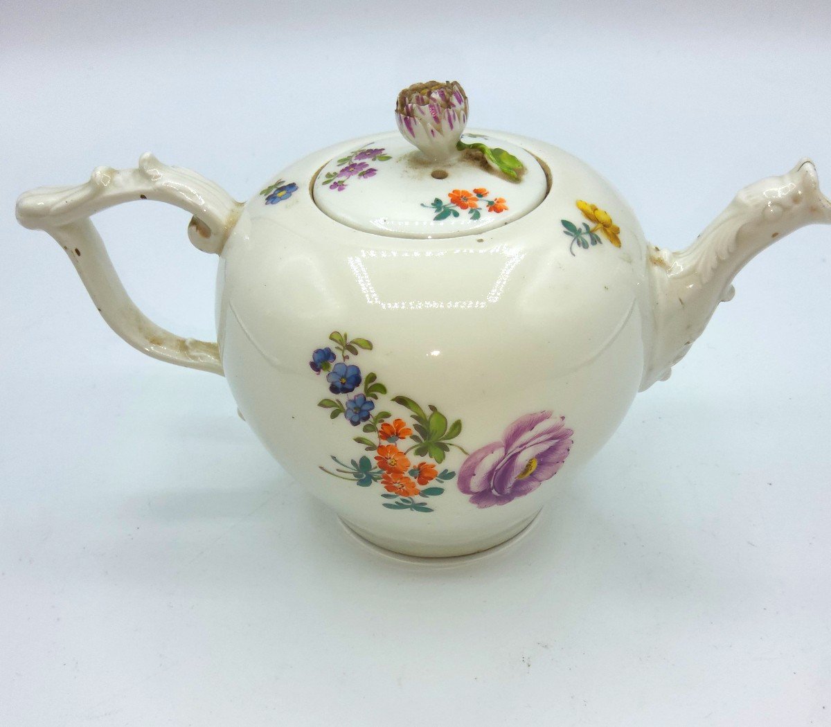 Meissen Marcolini Porcelain Tea Pot,1745-photo-3
