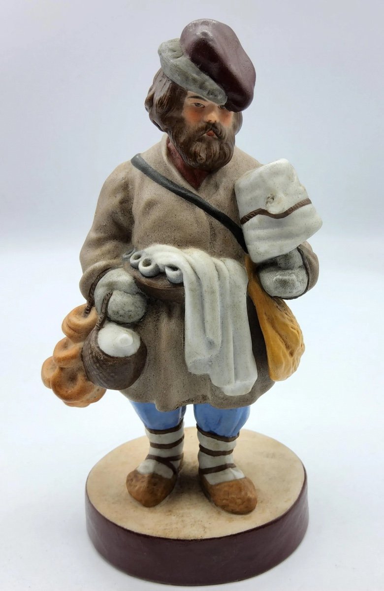 Russian Gardner Figurine From Magic Lantern Street Sellers Series ,sbiten Seller