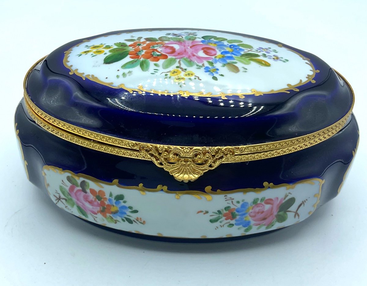 Coffret En Porcelaine  De Limoges-photo-3