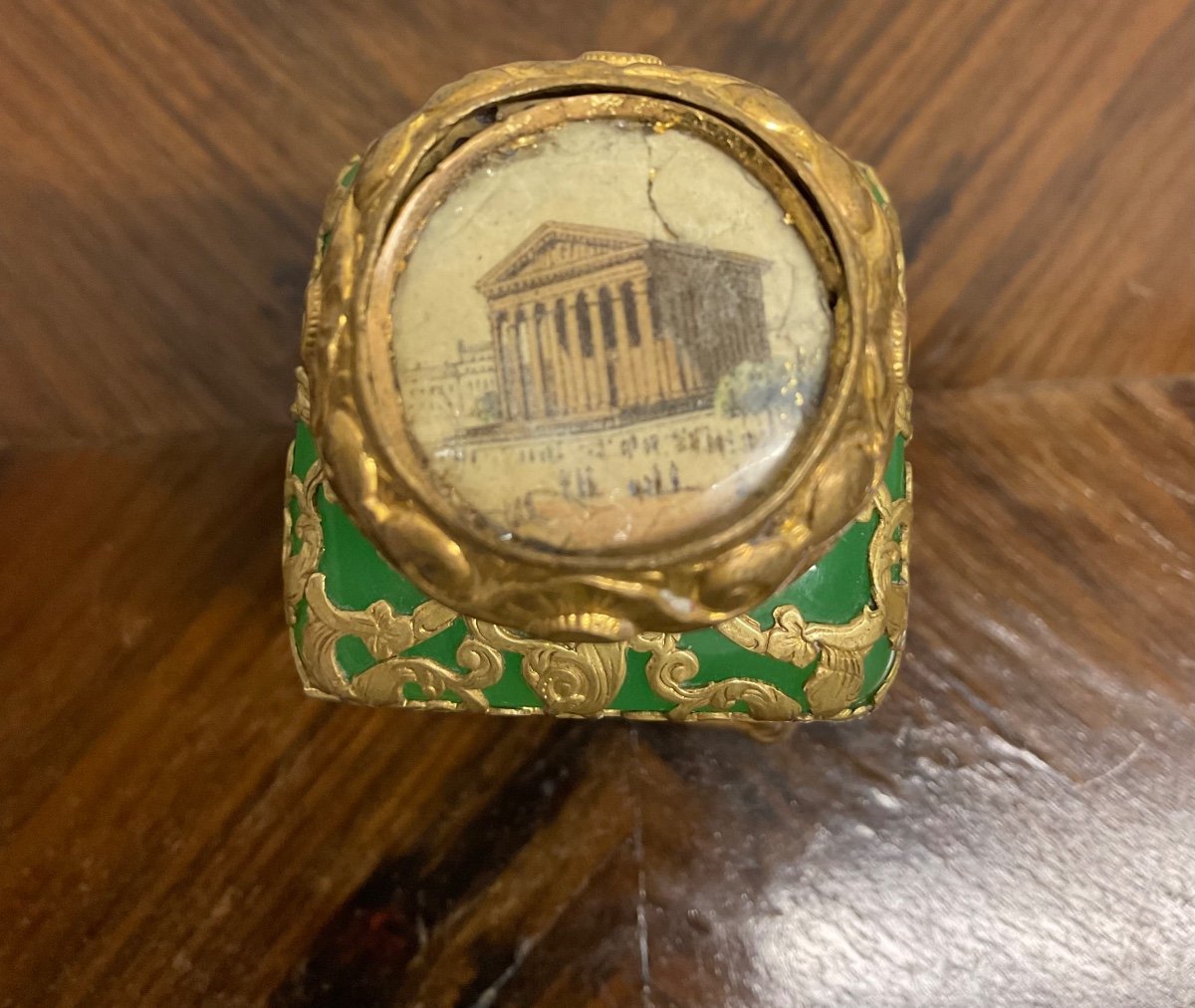 French Opaline Perfume Bottle,napoleon III-photo-2