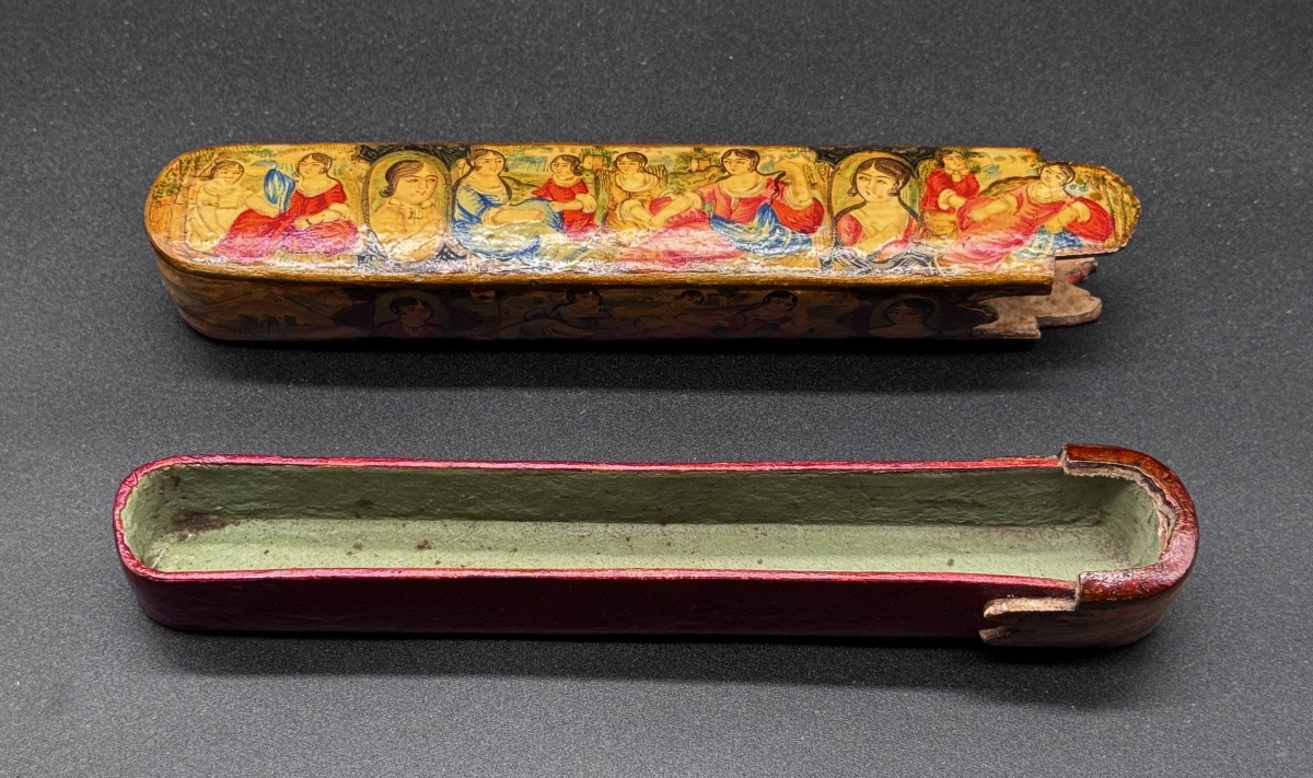 Qajar Lacquer Box,1800-photo-2