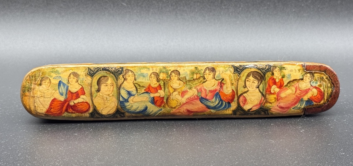 Qajar Lacquer Box,1800-photo-6