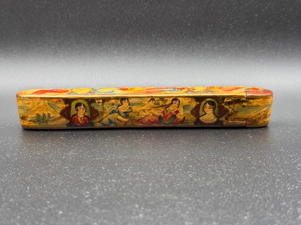 Qajar Lacquer Box,1800-photo-7