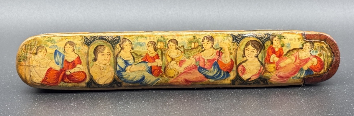 Qajar Lacquer Box,1800
