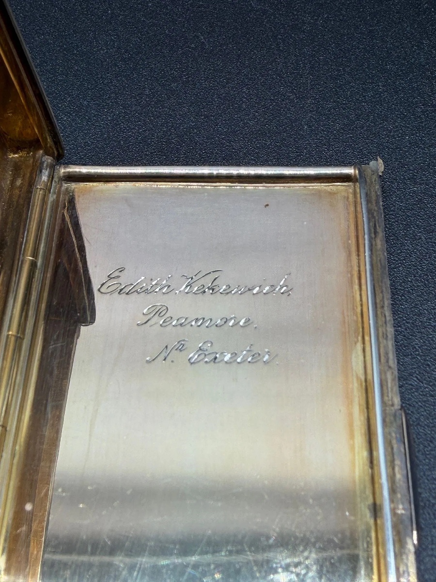 BOÎTE À CIGARETTES ANTIQUE FABERGE EN ÉMAIL ET OR, August Hollming-photo-3