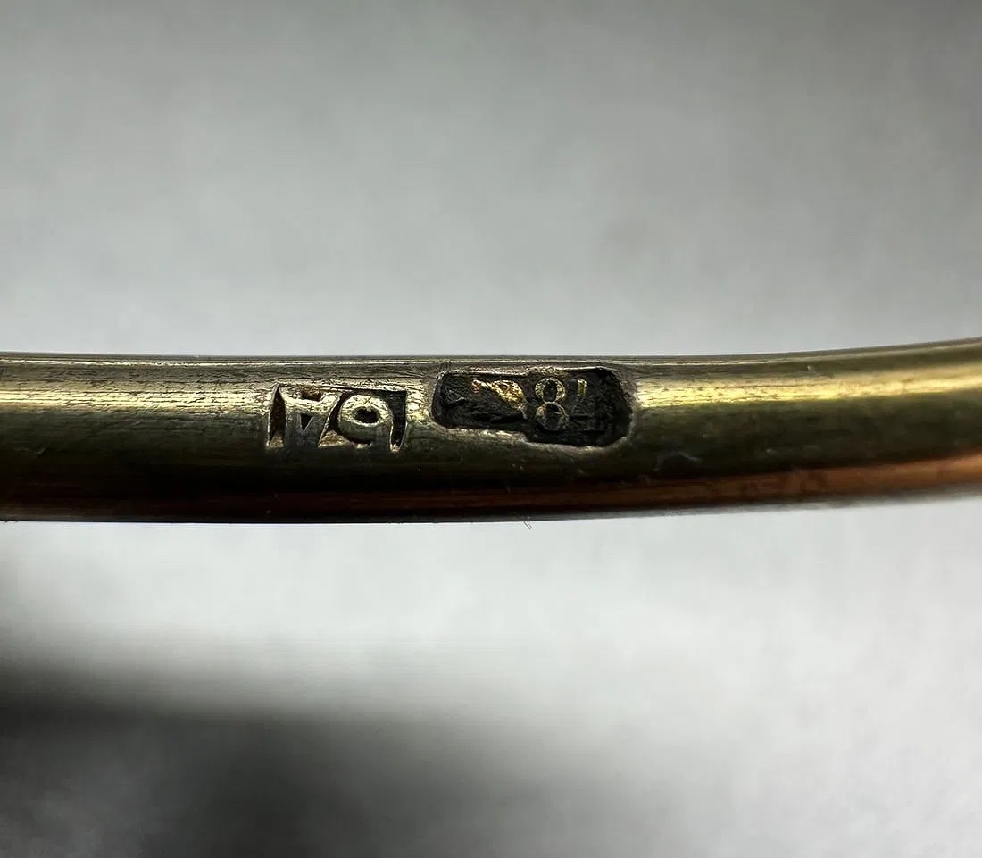 Russian Imperial Shaded Enamel Silver Spoon,6 Artel-photo-2