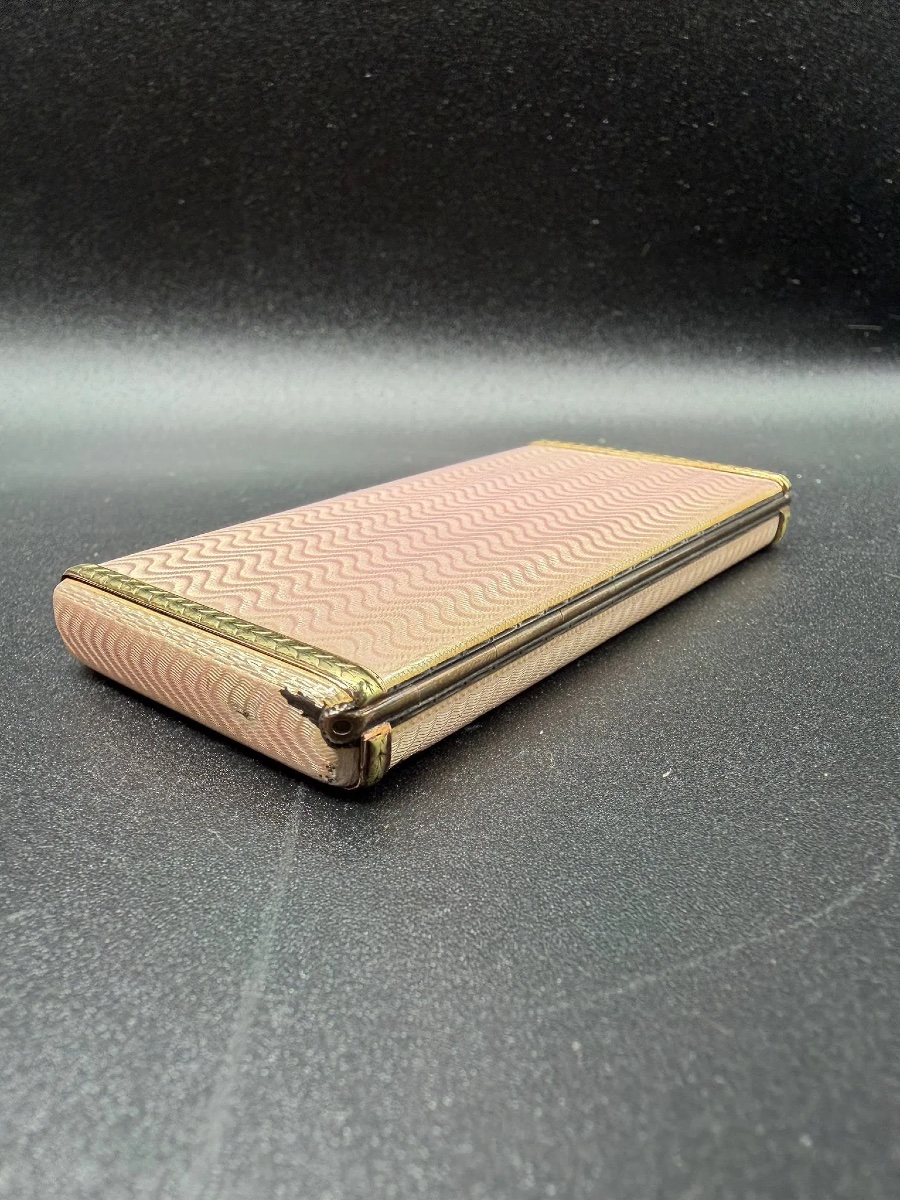 BOÎTE À CIGARETTES ANTIQUE FABERGE EN ÉMAIL ET OR, August Hollming-photo-6