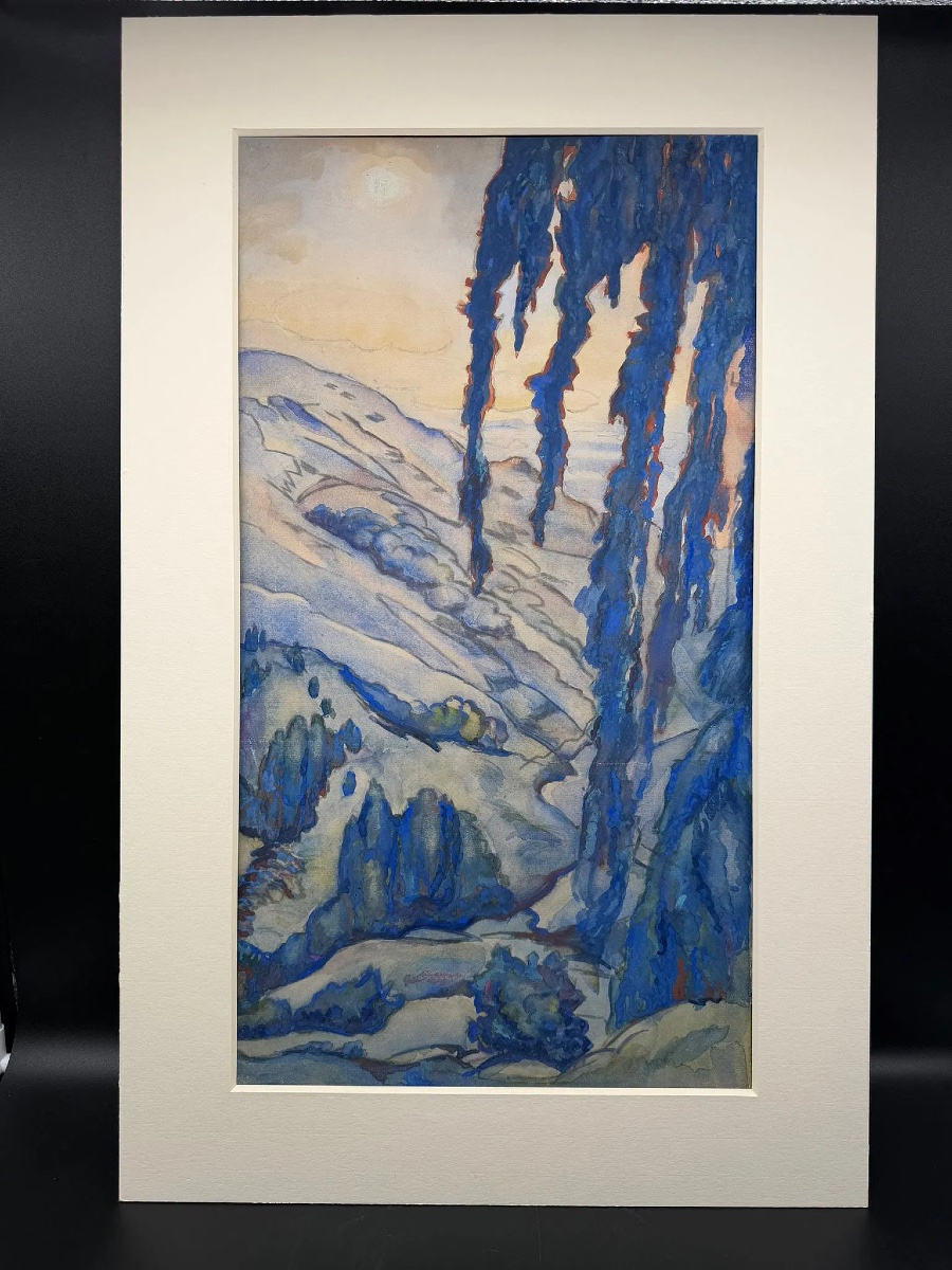 Leon Bakst (1866-1924) Watercolour. Christie's Provenance-photo-2