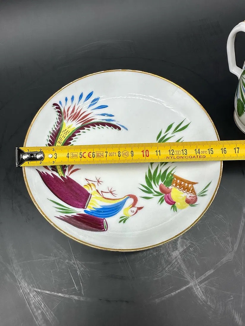 Russian Propaganda Porcelain Cup And Saucer Chekhonin, Dated,marked Aiii And Hammer And Sickle-photo-7