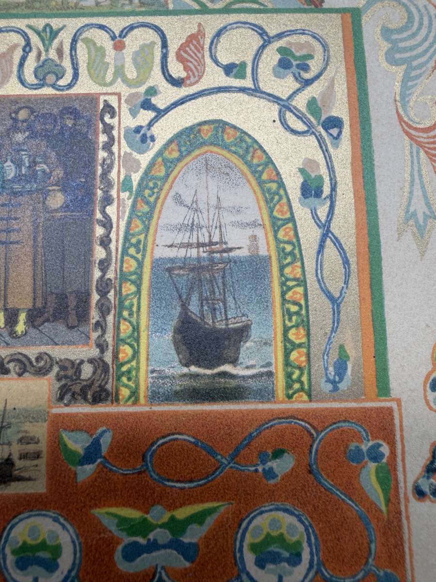 Victor Vasnetsov Menu du couronnement du déjeune,Kremlin,Alexander III-photo-8