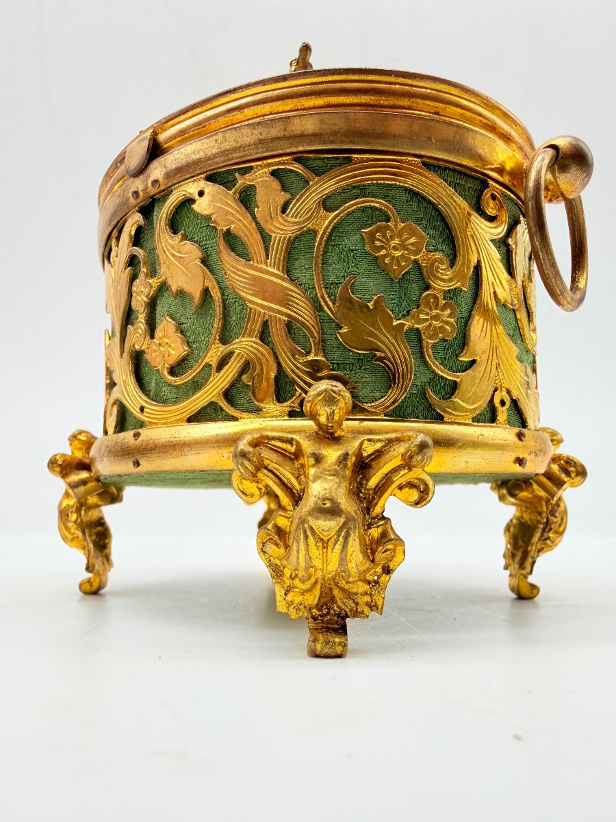 Antique French Box,grand Tour,napoleon III,bronze Mounted -photo-7