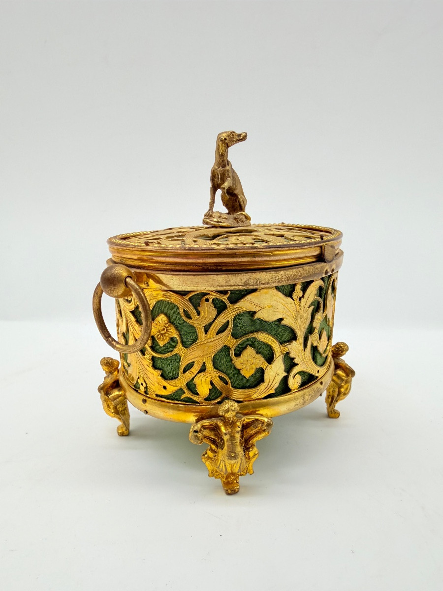 Antique French Box,grand Tour,napoleon III,bronze Mounted 