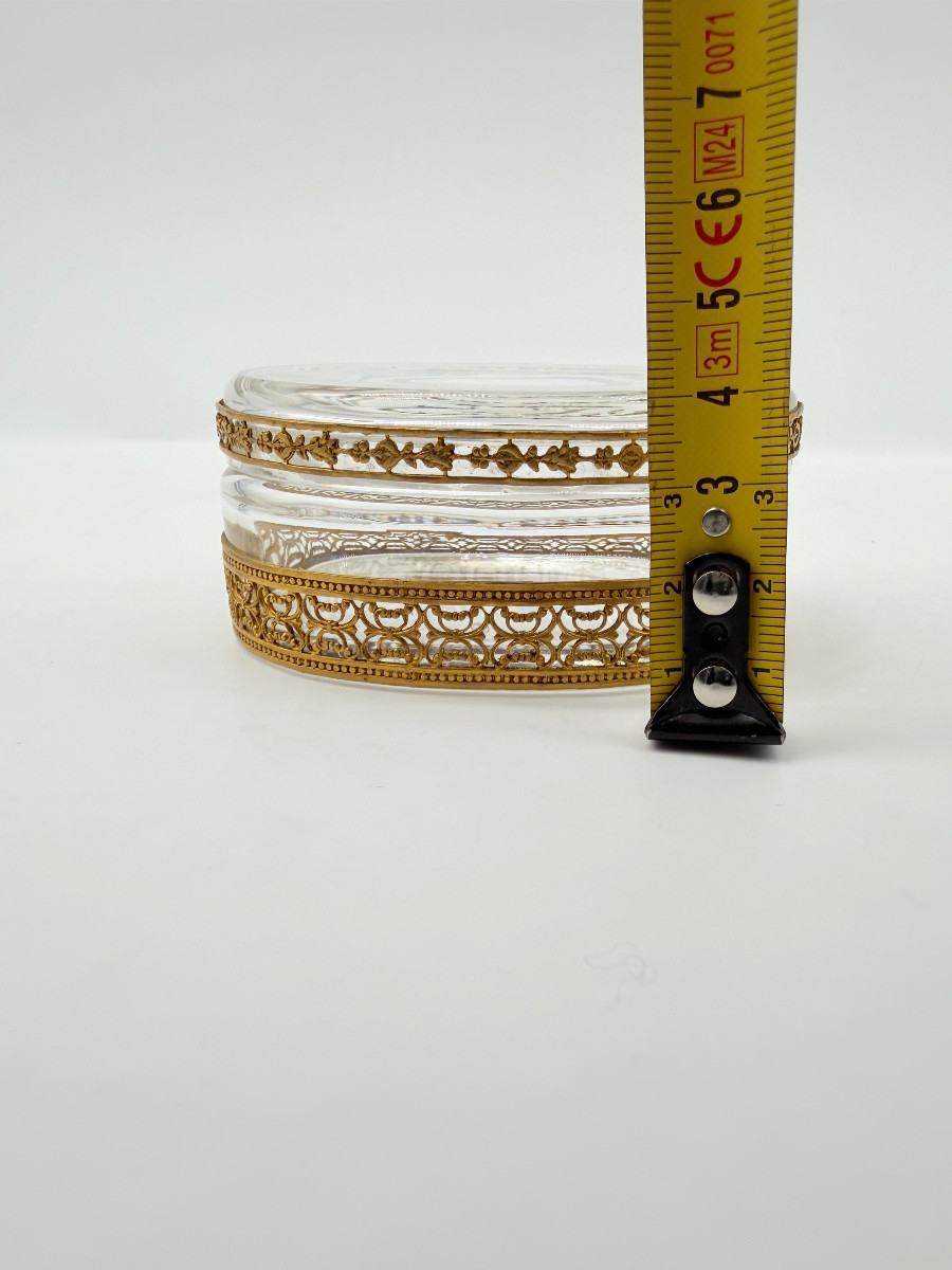 Antique Baccarat Jewellery Box Bronze Mounted,xixcentury -photo-1