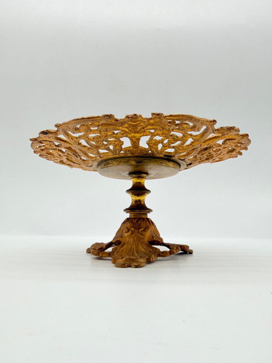 Grand Tour Card Tazza With A Miniature,19century-photo-3